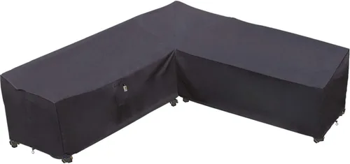 Vista 11 de Funda de Sofá Seccional de Servicio Pesado para Exteriores, Fundas Impermeables 600D para Sofá Seccional de Patio, Funda para Muebles de Jardín