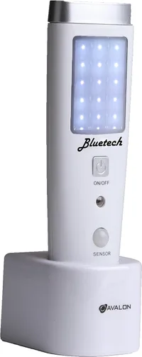Vista 3 de BLUETECH BlueTech LED Linterna Luz de noche para preparación de emergencia, unidad portátil con detección de movimiento, luz de falla de potencia