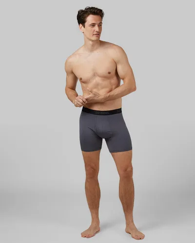 Vista 2 de 32 GRADOS - Calzoncillos tipo bóxer de malla activa para hombre, de secado rápido, paquete de 4