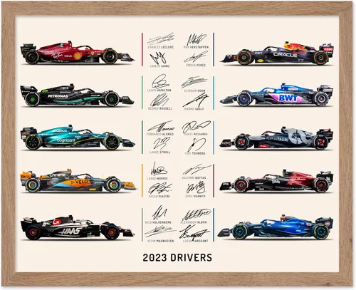 Vista 23 de Poster Master Póster de carreras de autos 2023, impresión de autos de carreras, arte de carreras de autos deportivos, regalo para hombres, mujeres