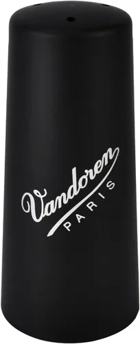 Vista 4 de Vandoren Optimum, tapa plástica y sujeción para clarinete Bb, plateado, con 3 placas de presión intercambiables, Plateado