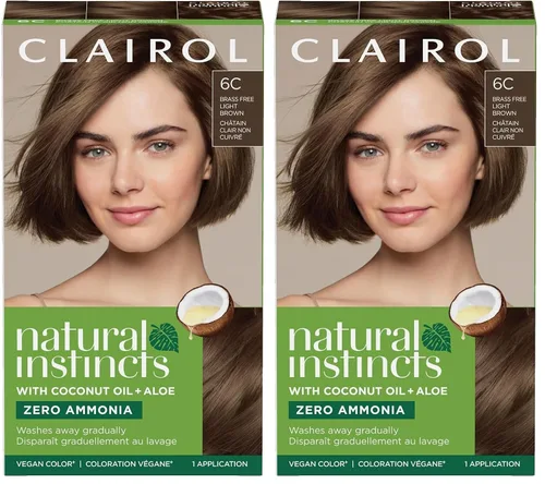 Vista 53 de Clairol Natural Instincts - Tinte semipermanente para el cabello, color negro 2, paquete de 1 unidad