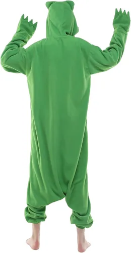 Vista 6 de CANASOUR Adult Halloween Onesie Pajamas Anime Unisex Cosplay One Piece Anime Cosplay Christmas Party Costume
