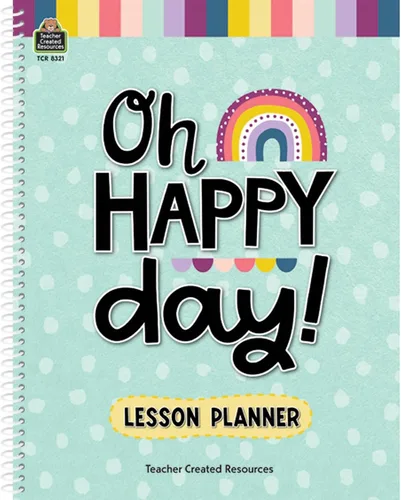 Vista 2 de Planificador de lecciones Oh Happy Day