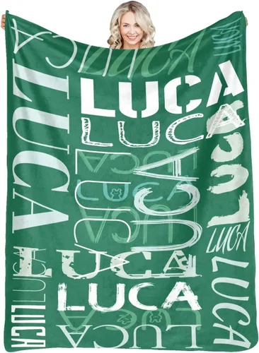 Vista 56 de Dr.TOUGH Manta personalizada con nombre personalizado para bebé, niño, niña, niños y adultos Rosa oscuro