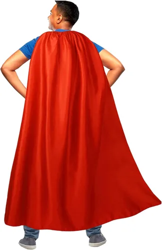 Vista 7 de Maklulu Capas y máscaras de superhéroes para adultos, capas de Halloween, disfraces de superhéroes Negro