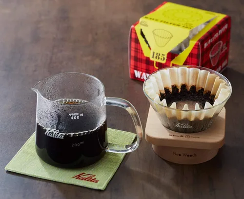 Vista 3 de Kalita WDG-185#44306 - Gotero de café cuadrado, para 2-4 personas
