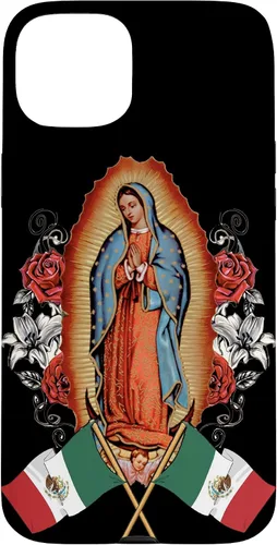 Vista 9 de Funda para iPhone 12 mini Nuestra Señora Virgen De Guadalupe Virgen María Mexicana