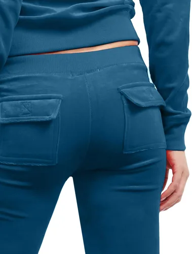 Vista 6 de NE People - Conjunto para mujer, casual, de terciopelo con cremallera, talla S-3XL