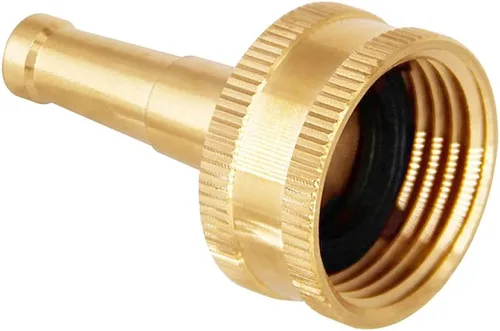 Vista 4 de Joywayus Boquilla de chorro de alta presión de latón resistente con juego de válvula de cierre 3/4 "conector GHT para manguera de agua de jardín