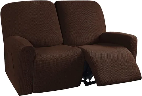 Vista 25 de vctops Fundas elásticas resistentes al agua, para sofá reclinable, suaves y lisas, con correa elástica antideslizante, protector de muebles