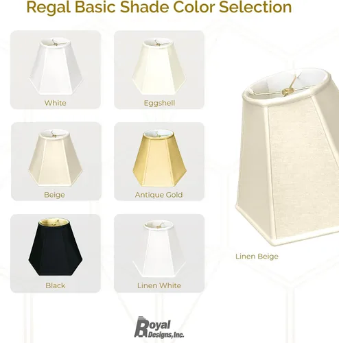 Vista 5 de Royal Designs BS-733W-13AGL - Lámpara hexagonal (2.0 x 5.1 x 3.5 in), color dorado