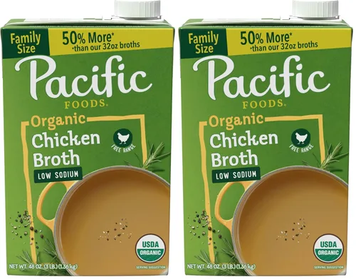 Vista 8 de Pacific Foods - Caldo de pollo orgánico, caja de 48 onzas