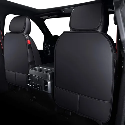 Vista 3 de Fundas de asiento de coche Aierxuan de piel, para asiento delantero, para camión