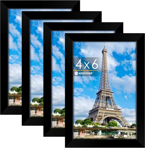 Vista 18 de NEXCOVER Portarretratos de 8.5 x 11 pulgadas, color negro, 10 unidades, marcos de fotos de 8.5 x 11 pulgadas con plexiglás HD inastillable, marcos
