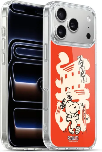 Vista 8 de Carcasa de gel para iPhone 7 Plus/iPhone 8 Plus, diseño de Snoopy Oriental de Peanuts, Badges