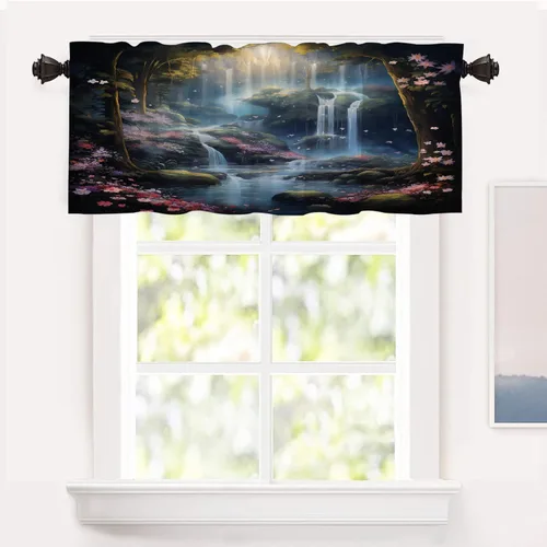 Vista 94 de Shrahala Cortinas blancas S inspiradoras para ventanas de cocina, cortinas negras con palabras cristianas para cafetería, cortinas opacas