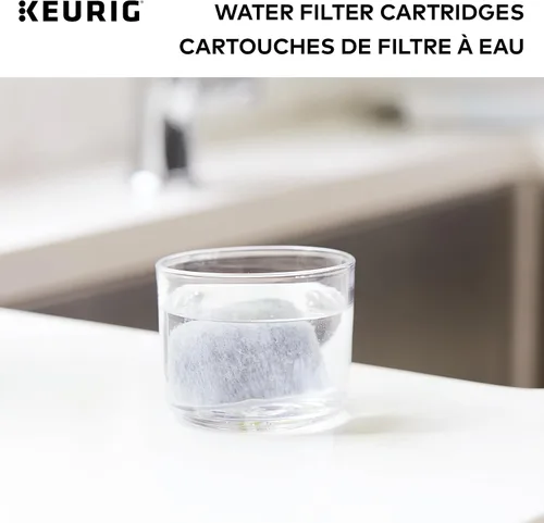 Vista 9 de Keurig Cartuchos de repuesto para filtro de agua, cartuchos de filtro de agua reemplazables, compatibles con cafeteras de cápsulas K-Cup 2.0