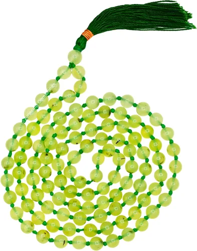 Vista 94 de Collar y Pulsera de Cuentas de Oración Japa Mala de Amazing Gemstone, 108 Cuentas para Meditación turquesa (African Turquoise)
