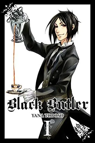 Vista 2 de Black Butler Manga Set Vol 1-10 by Yana Toboso + 5 Kokuyo Campus Notebooks of Spy x Family Limited Edition