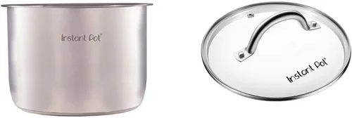 Vista 7 de Olla de 3 cuartos Instant Pot. Acero inoxidable, olla interna, Acero inoxidable