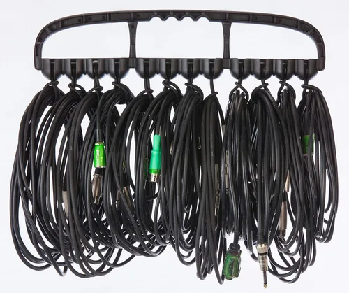 Vista 2 de Sistema de gestión de cables: Negro