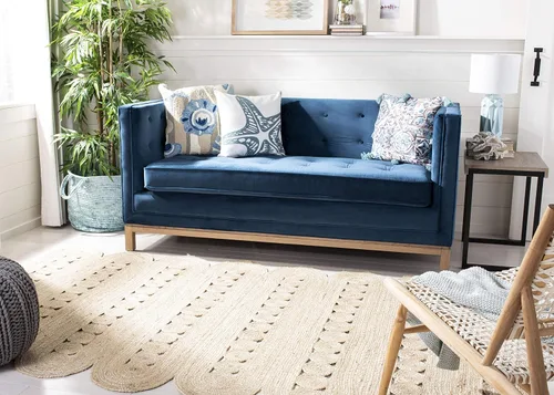 Vista 11 de SAFAVIEH Natural Fiber Collection - Alfombra decorativa de 2 pies 3 pulgadas x 4 pies, marfil, hecha a mano de yute trenzado trenzado, ideal