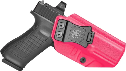 Vista 11 de Amberide IWB Kydex Holster for Glock 17/22 / 31/34 Gen 1-5, Concealed Carry, MOS and Non-MOS Options Available, Adjustable Cant, Posi-Click