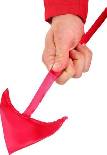 Vista 7 de Traje rojo para adultos disfraz de diablo para hombre Rojo