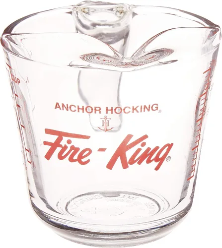 Vista 4 de Anchor Hocking Fire-King - Vaso medidor, 1 taza