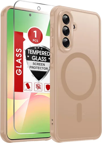 Vista 342 de LeYi Funda para teléfono Samsung-S23: protector de pantalla e imán MagSafe Púrpura