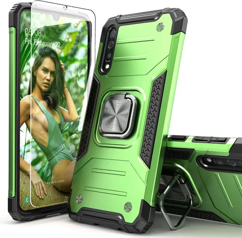 Vista 14 de Funda con soporte para Galaxy A50/A30S/A50S, protector de Negro