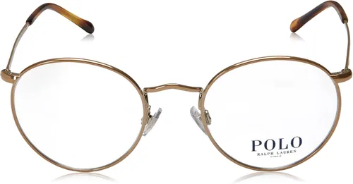 Vista 2 de Polo Ralph Lauren Ph1179 - Marcos redondos para gafas graduadas para hombre Lente brillante de oro rosa oscurodemostración 48 mm