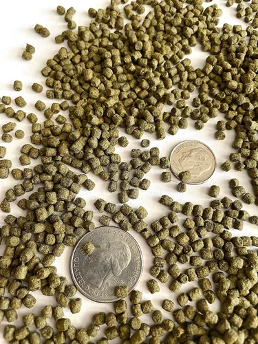 Vista 3 de Zeigler Koi/Goldfish Food - Dieta de cultivo para un alto crecimiento, pellets de 0.118 in, bolsa de 33 libras