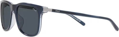 Vista 3 de POLO RALPH LAUREN Men's Ph4186u Universal Fit Oval Sunglasses
