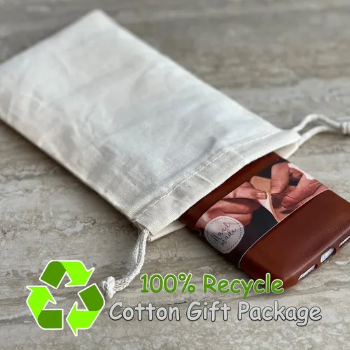 Vista 8 de Compatible con iPhone 7/8 / SE Funda tipo cartera, cuero genuino hecho a mano, cubierta magnética desmontable con soporte para tarjetas