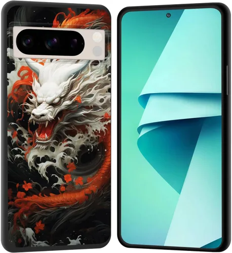 Vista 11 de Funda para Pixel 4 XL, funda de goma de silicona suave a prueba de golpes, funda protectora de cuerpo completo para Google Pixel 4 XL, ciervo