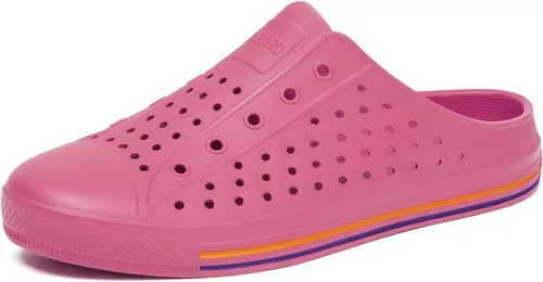 Vista 16 de SAGUARO Zuecos de jardín para hombre y mujer, zapatos casuales unisex de secado rápido, sandalias de verano antideslizantes para playa