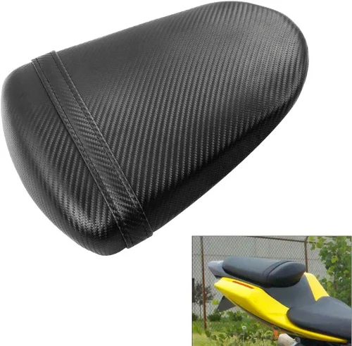 Vista 2 de Asiento trasero de pasajero negro para Suzuki GSXR GSX-R 1000 2007-2008 07 08