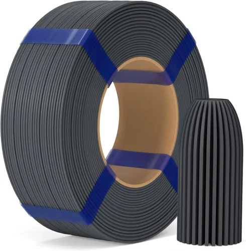 Vista 16 de ELEGOO Filamento de relleno básico PLA 1.75mm negro 4KG, filamento para impresora 3D sin carrete precisión dimensional +/- 0.02mm, PLA para 4*2.2
