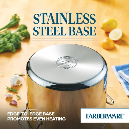 Vista 67 de Farberware Olla clásica de vapor hecha en acero inoxidable, 3 qt.