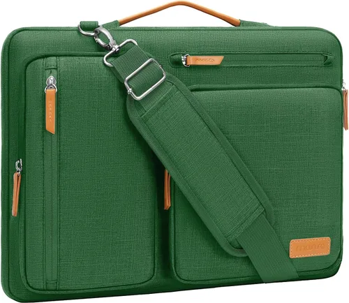 Vista 13 de MOSISO 360 Bolsa de hombro protectora para laptop de 13.3 pulgadas, 13-13.3 pulgadas Azul (Air Blue)