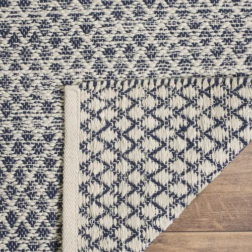 Vista 29 de SAFAVIEH Montauk Collection - Alfombra decorativa de 2 pies 3 pulgadas x 5 pies, color beige y marfil, algodón hecho a mano, ideal para zonas