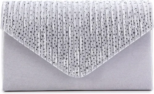 Vista 5 de Bolso de noche para mujer, bolso de mano y bolso de mano, bolso de hombro, bolso cruzado para mujeres, bodas, banquetes