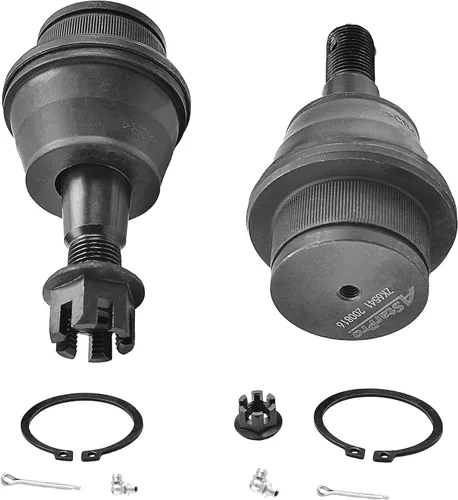 Vista 6 de ASTARPRO Kit de suspensión de 12 piezas, brazos de control superiores delanteros y rótulas, extremos de barra de acoplamiento, eslabones de barra