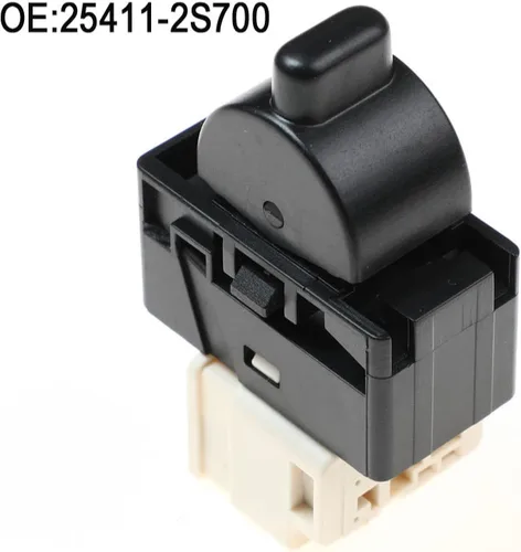 Vista 2 de Para Nissan Pick-Up D22 KA24, interruptor de control maestro de elevalunas eléctrico OEM: 25411-2S700 254112S700