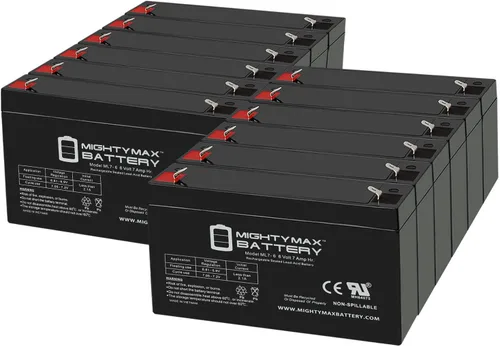 Vista 8 de Mighty Max Battery 6v 7ah SLA batería de repuesto para leoch djw6-7.0