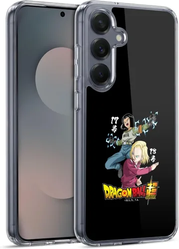 Vista 296 de Head Case Designs Funda de gel con licencia oficial de Dragon Ball Super Group Future Trunks Arc Characters [protección de grado militar] compatible