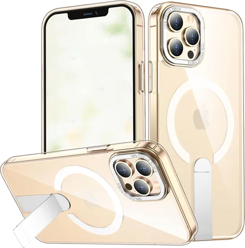 Vista 10 de Funda para iPhone 11 Compatible con Magsafe, Soporte Invisible Incorporado [Prueba de caída de grado militar] Funda protectora delgada y a prueba