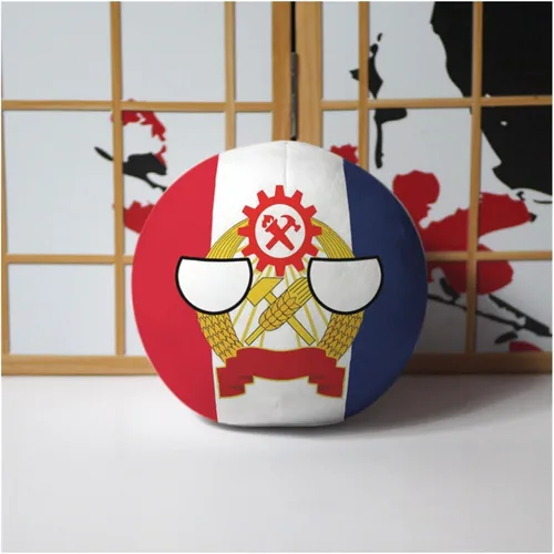 Vista 62 de Polandball Countryballs Muñeco de peluche Ucrania España Hungría Portugal Rumanía Grecia Austria México Polonia Ball (15,3.8 pulgadas)